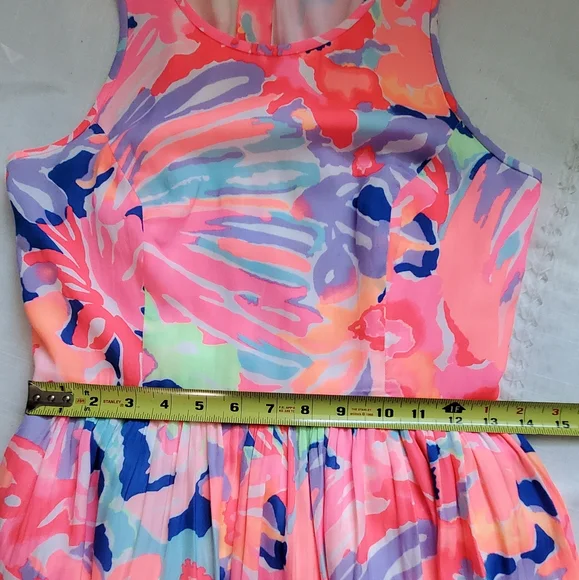 Lilly Pulitzer Sleeveless Kassia Playa Hermosa Dress. Size 0. - Picture 14 of 16